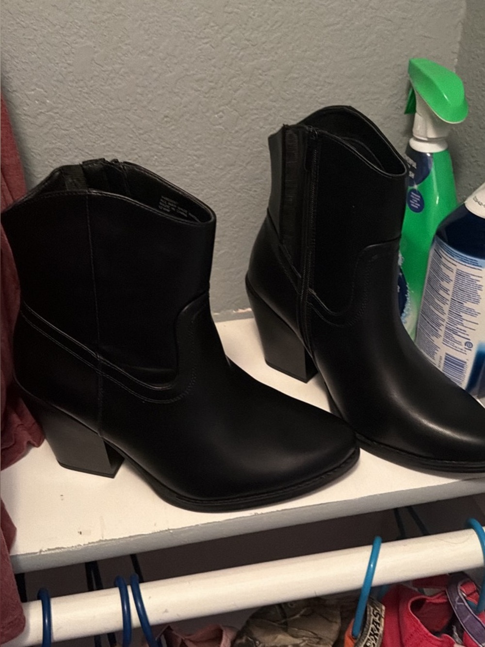 Torrid Classic Black Women's Ankle Boots - Sleek Block Heel size 12